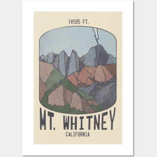 Mount Whitney Posters and Art